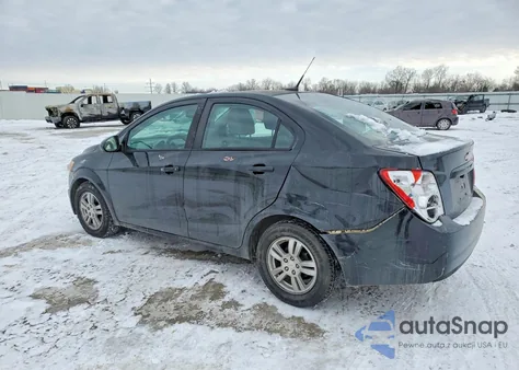 2012 Chevrolet Sonic Ls z USA, uszkodzony, nr VIN 1G1JA5SH0C4121683